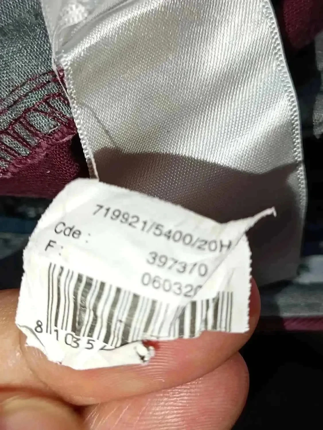 Pantalón chino Jules slim burdeos Talla 40 – photo 9